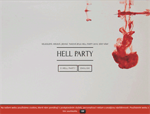 Tablet Screenshot of hellparty.cz